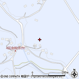 福島県二本松市上川崎滝ノ田周辺の地図