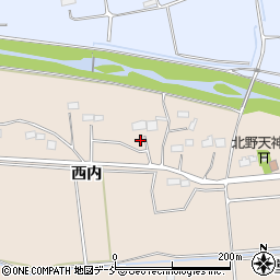 福島県南相馬市原町区矢川原西内88-1周辺の地図
