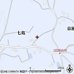 福島県二本松市上川崎七島33周辺の地図