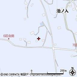 福島県二本松市上川崎道下周辺の地図
