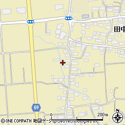 福島県喜多方市塩川町中屋沢田中300周辺の地図