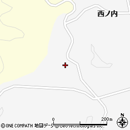福島県二本松市針道赤羽根周辺の地図