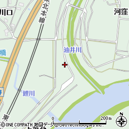 福島県二本松市油井（渋井）周辺の地図