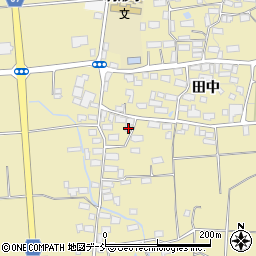 福島県喜多方市塩川町中屋沢田中315周辺の地図