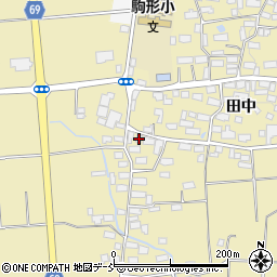 福島県喜多方市塩川町中屋沢田中314周辺の地図