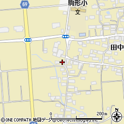 福島県喜多方市塩川町中屋沢田中9周辺の地図