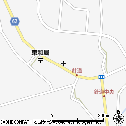 福島県二本松市針道（鍛治屋敷）周辺の地図