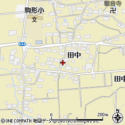 福島県喜多方市塩川町中屋沢田中344周辺の地図