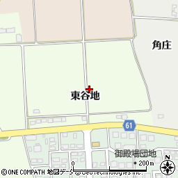 福島県喜多方市塩川町遠田東谷地周辺の地図