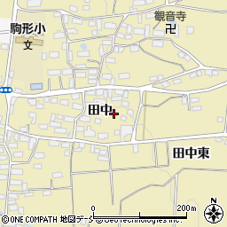 福島県喜多方市塩川町中屋沢田中558周辺の地図