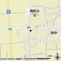 福島県喜多方市塩川町中屋沢田中324周辺の地図