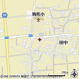 福島県喜多方市塩川町中屋沢田中325周辺の地図