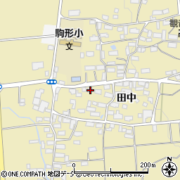 福島県喜多方市塩川町中屋沢田中327周辺の地図