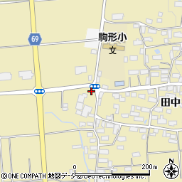 福島県喜多方市塩川町中屋沢田中323周辺の地図