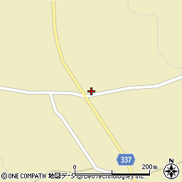 福島県喜多方市塩川町中屋沢刈麻山丙1603-5周辺の地図
