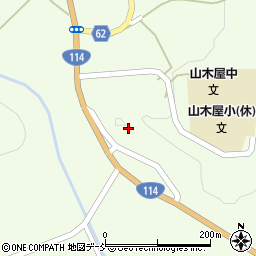 福島県伊達郡川俣町山木屋小塚山周辺の地図