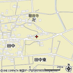 福島県喜多方市塩川町中屋沢（宮ノ前）周辺の地図