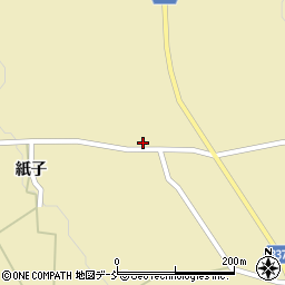 福島県喜多方市塩川町中屋沢刈麻山乙周辺の地図
