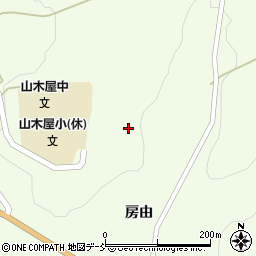 福島県川俣町（伊達郡）山木屋（庚申山）周辺の地図