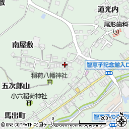福島県二本松市油井南屋敷30周辺の地図