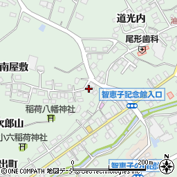 福島県二本松市油井南屋敷8周辺の地図