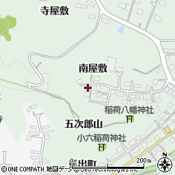 福島県二本松市油井南屋敷57周辺の地図
