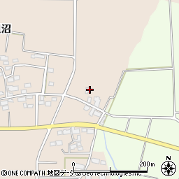 福島県喜多方市塩川町天沼1381周辺の地図