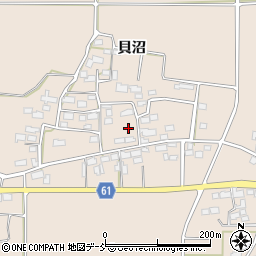 福島県喜多方市塩川町天沼周辺の地図