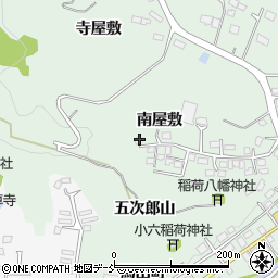 福島県二本松市油井南屋敷59周辺の地図