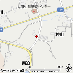 福島県南相馬市原町区益田西迫61周辺の地図