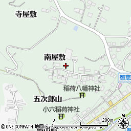 福島県二本松市油井南屋敷周辺の地図