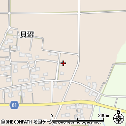 福島県喜多方市塩川町天沼村東周辺の地図