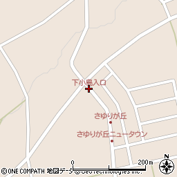 下小島入口周辺の地図