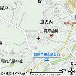 福島県二本松市油井屋戸2周辺の地図