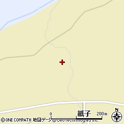 福島県喜多方市塩川町中屋沢（上林崎）周辺の地図
