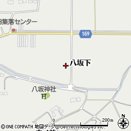 福島県南相馬市原町区益田（八坂下）周辺の地図