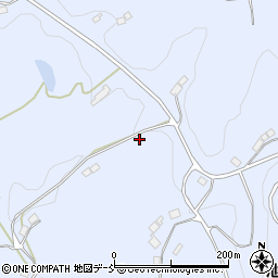 福島県二本松市上川崎山中周辺の地図