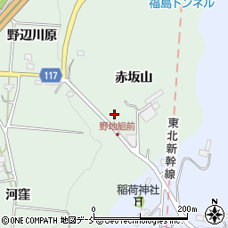 福島県二本松市油井赤坂山50周辺の地図