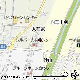 福島県喜多方市塩川町小府根大在家13周辺の地図