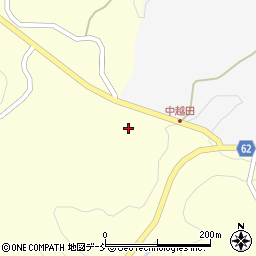 福島県二本松市木幡上越周辺の地図