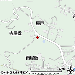 福島県二本松市油井屋戸166周辺の地図