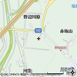 福島県二本松市油井（赤坂）周辺の地図