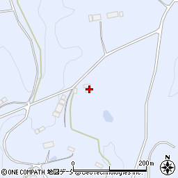 福島県二本松市上川崎寂内周辺の地図