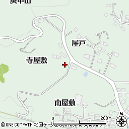 福島県二本松市油井寺屋敷40周辺の地図