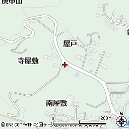 福島県二本松市油井屋戸165周辺の地図