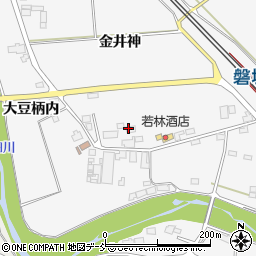 福島県南相馬市原町区高（金井神）周辺の地図