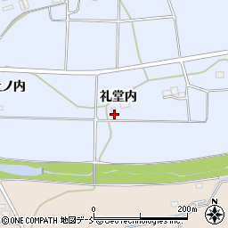福島県南相馬市原町区上太田礼堂内周辺の地図