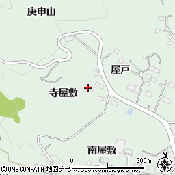 福島県二本松市油井寺屋敷34周辺の地図