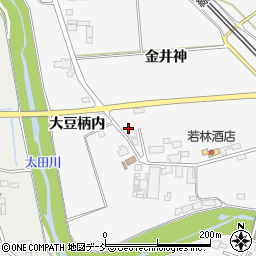 福島県南相馬市原町区高金井神32周辺の地図