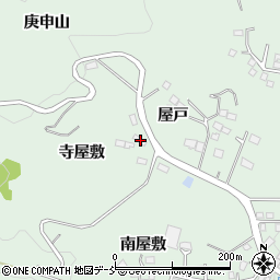 福島県二本松市油井寺屋敷6周辺の地図